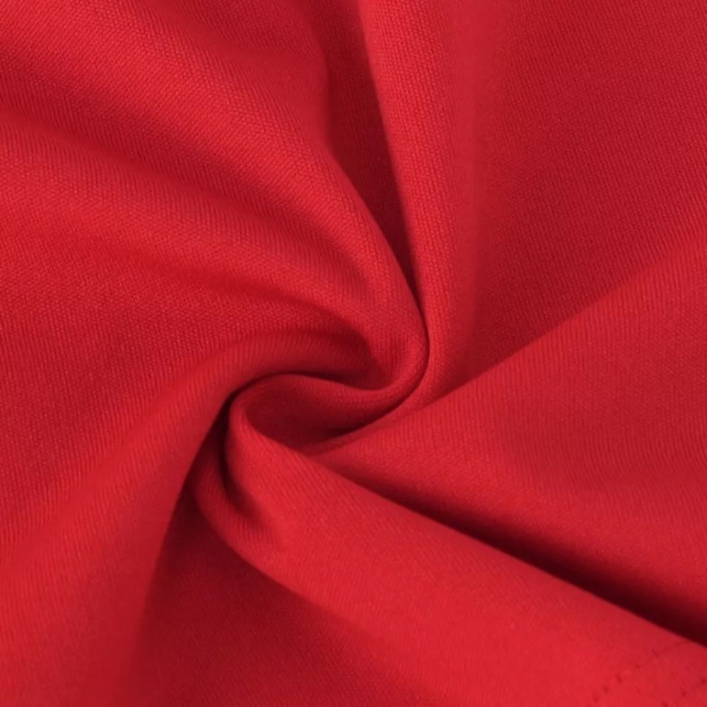 NEW! Red Flutter Sleeve Open Back Lace-Up Cocktai… - image 10